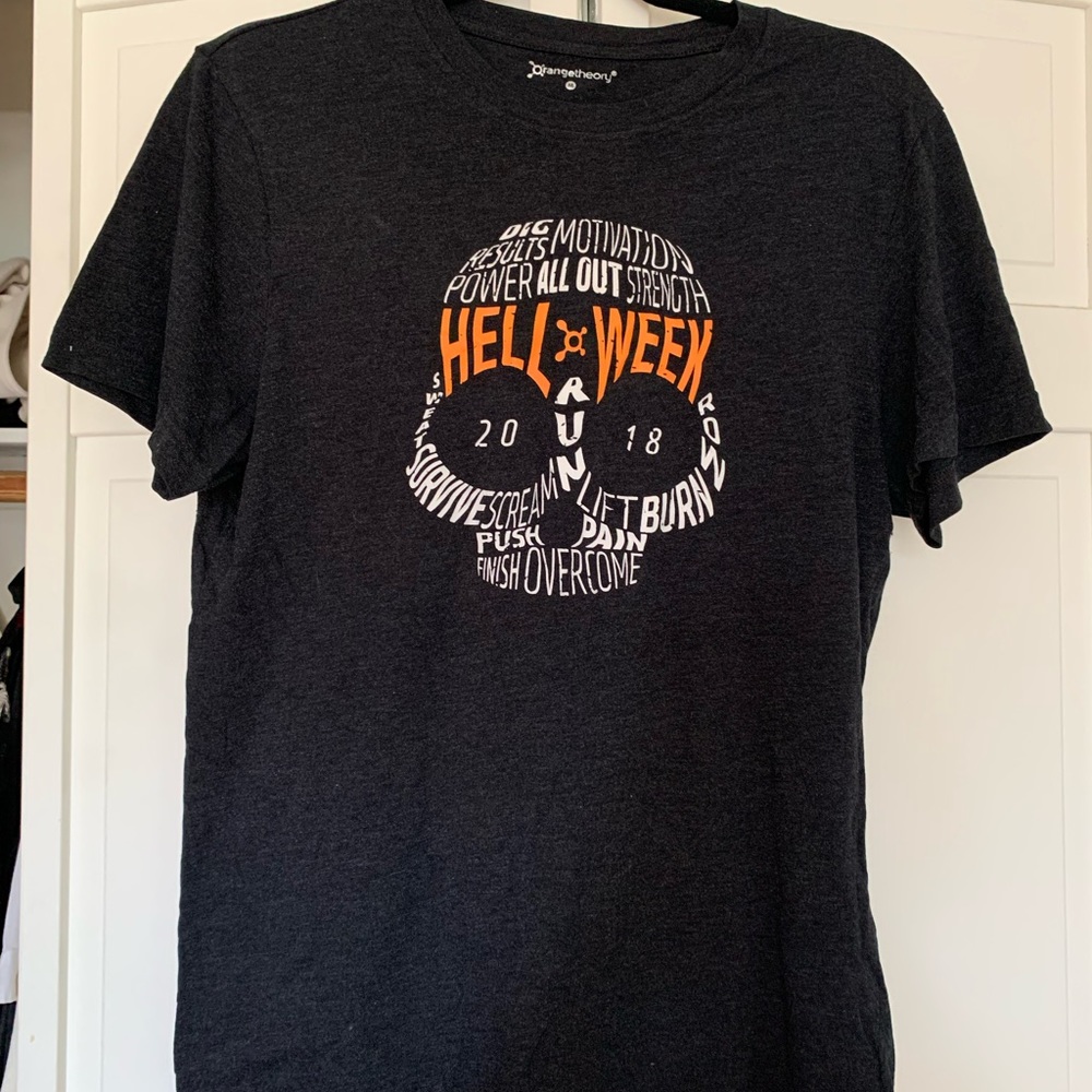 Orangetheory Hell Week T-Shirt Mens Médium